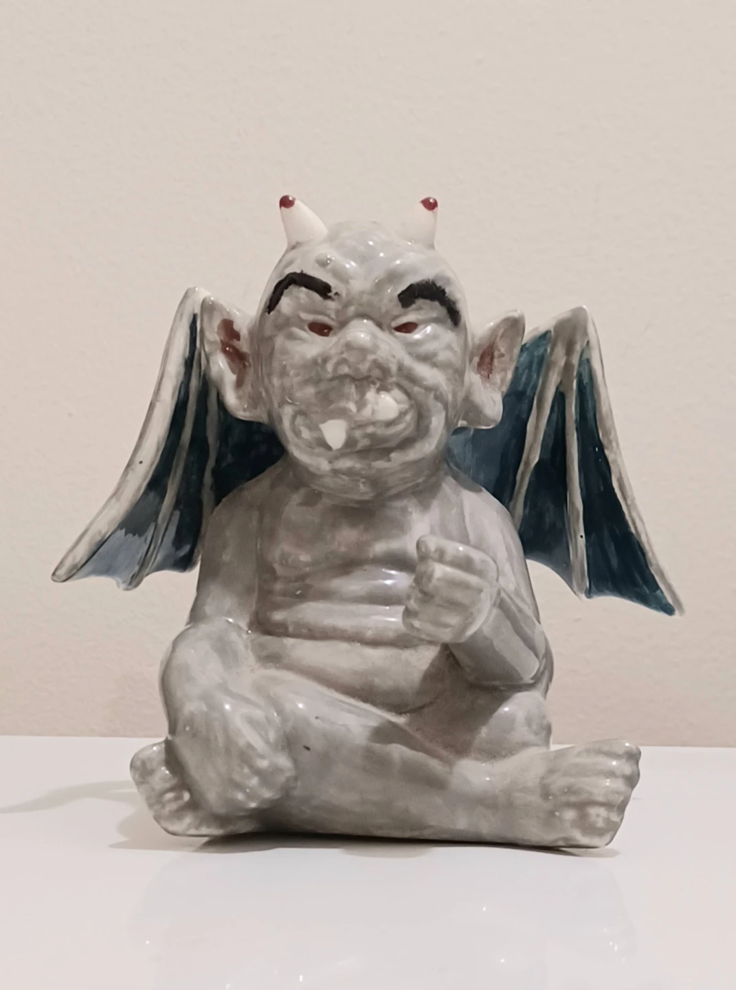 Hand Crafted Ceramic Gargoyle Statue