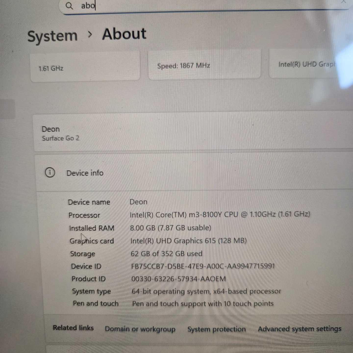 Microsoft Surface Go 2 UAG Case with Keyboard - photo 3
