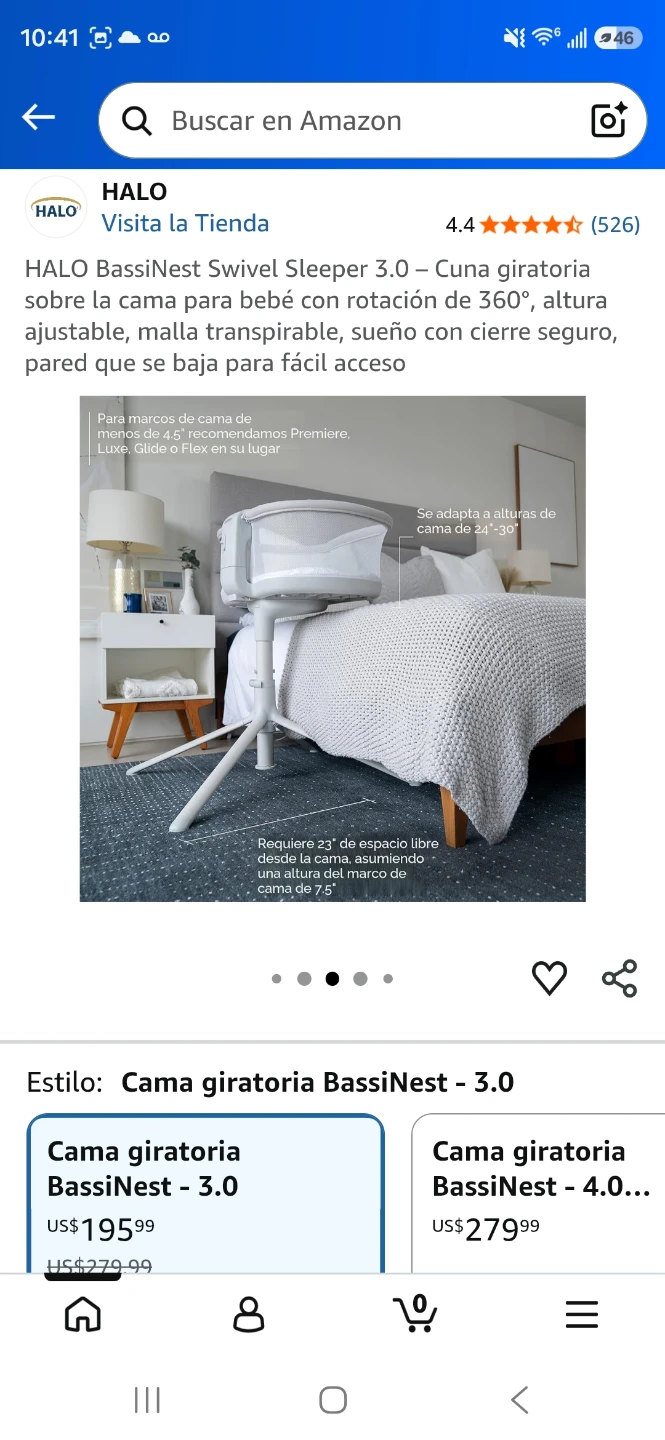 HALO BassiNest Swivel Sleeper 3.0 - photo 2