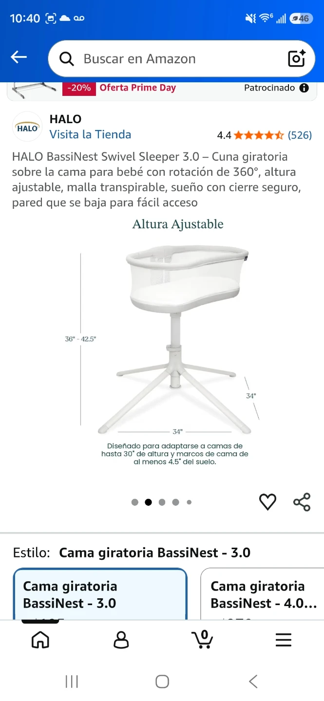 HALO BassiNest Swivel Sleeper 3.0 - photo 3