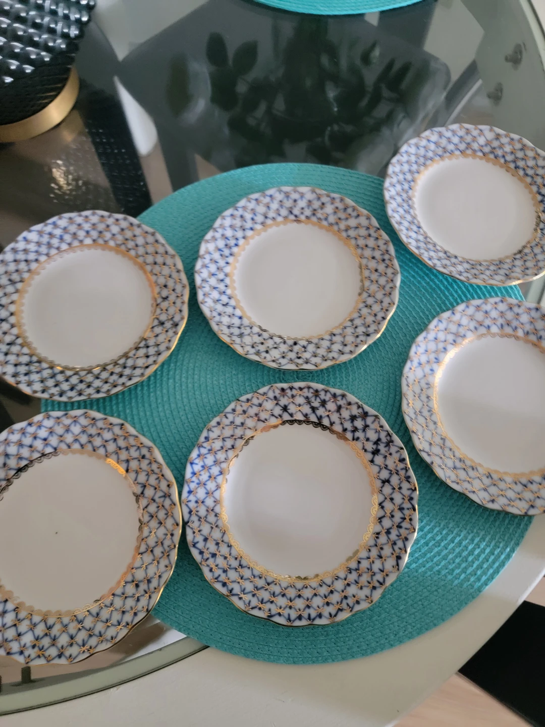 Lomonosov salad/dessert plates - photo 3
