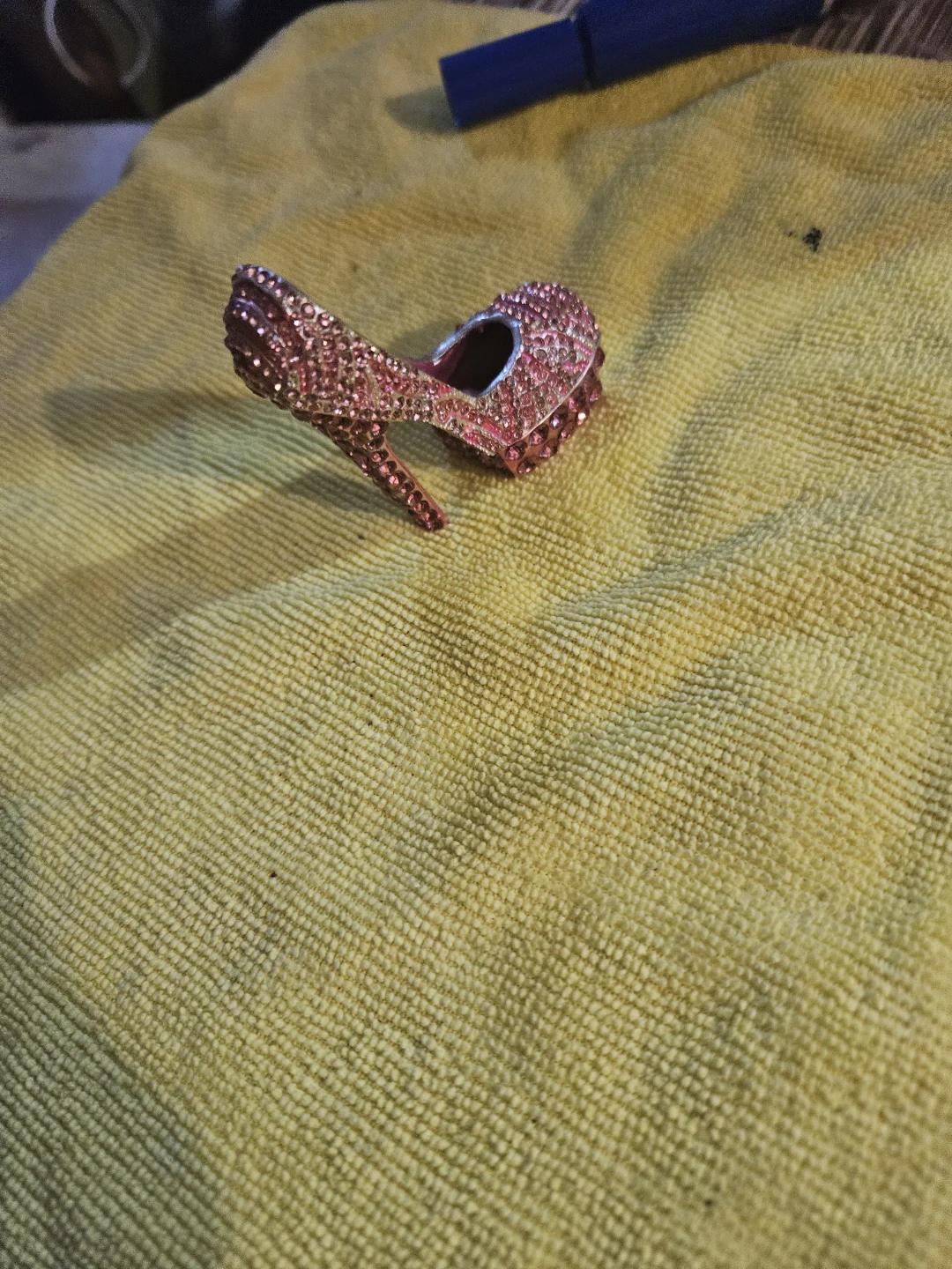 Rhinestone High Heel Trinket Box - photo 2