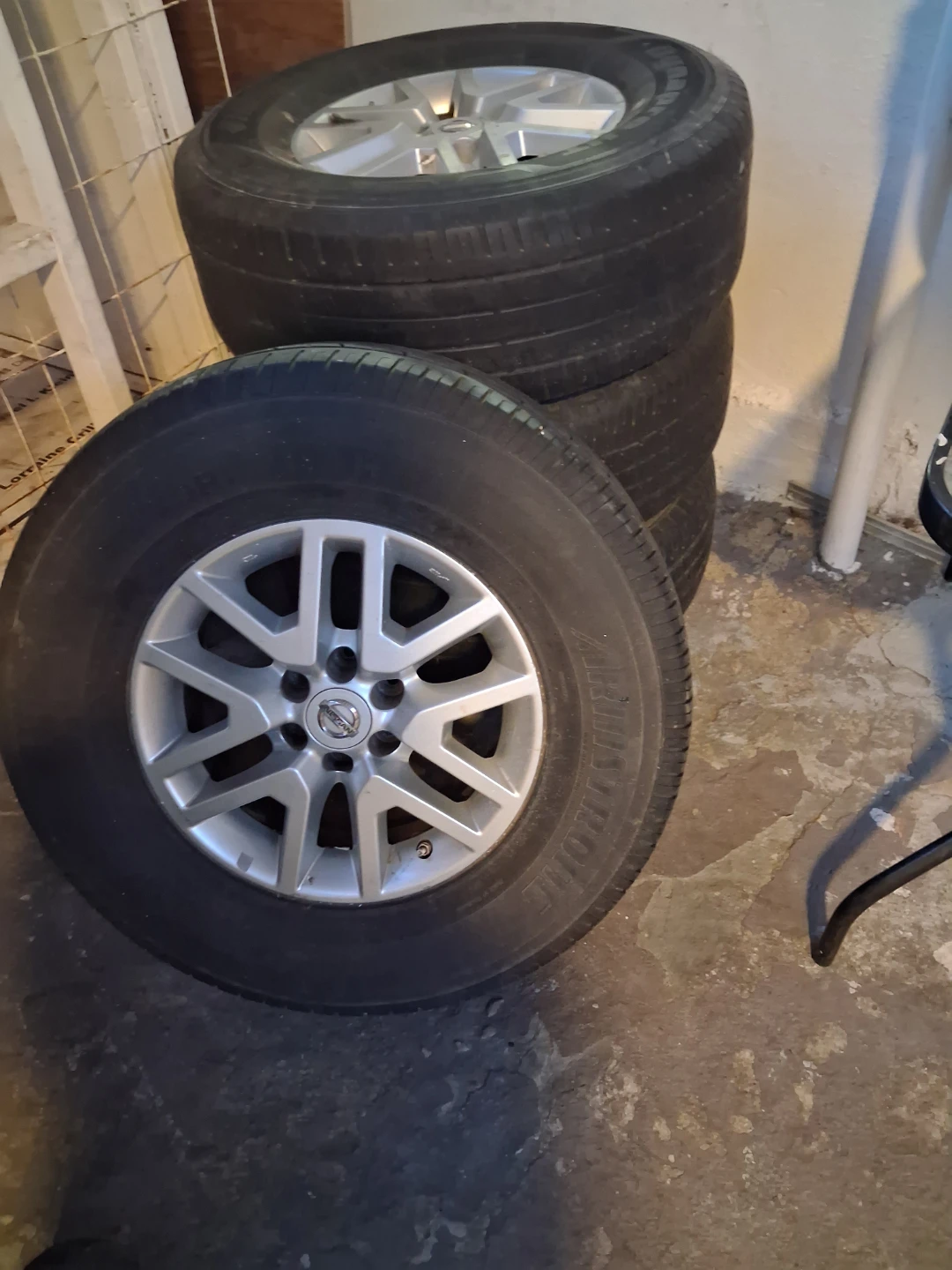 Nissan Wheels and Tires Set