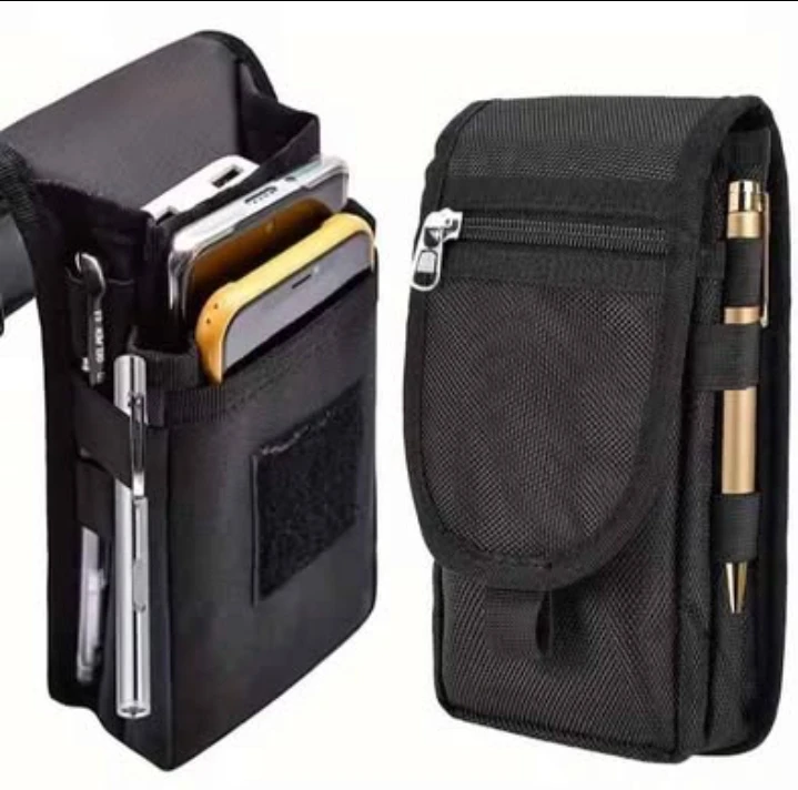 Multi-Pocket Tactical Phone Holster Pouch
