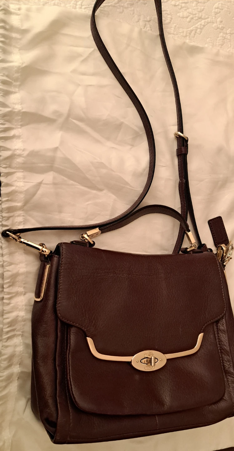 Coach Leather Satchel Handbag - photo 2