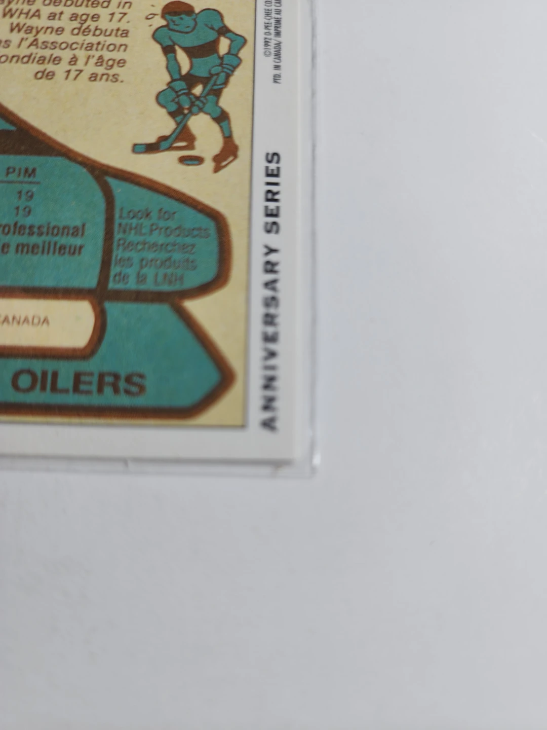 Wayne Gretzky Edmonton Oilers O-Pee-Chee Hockey Card - photo 5