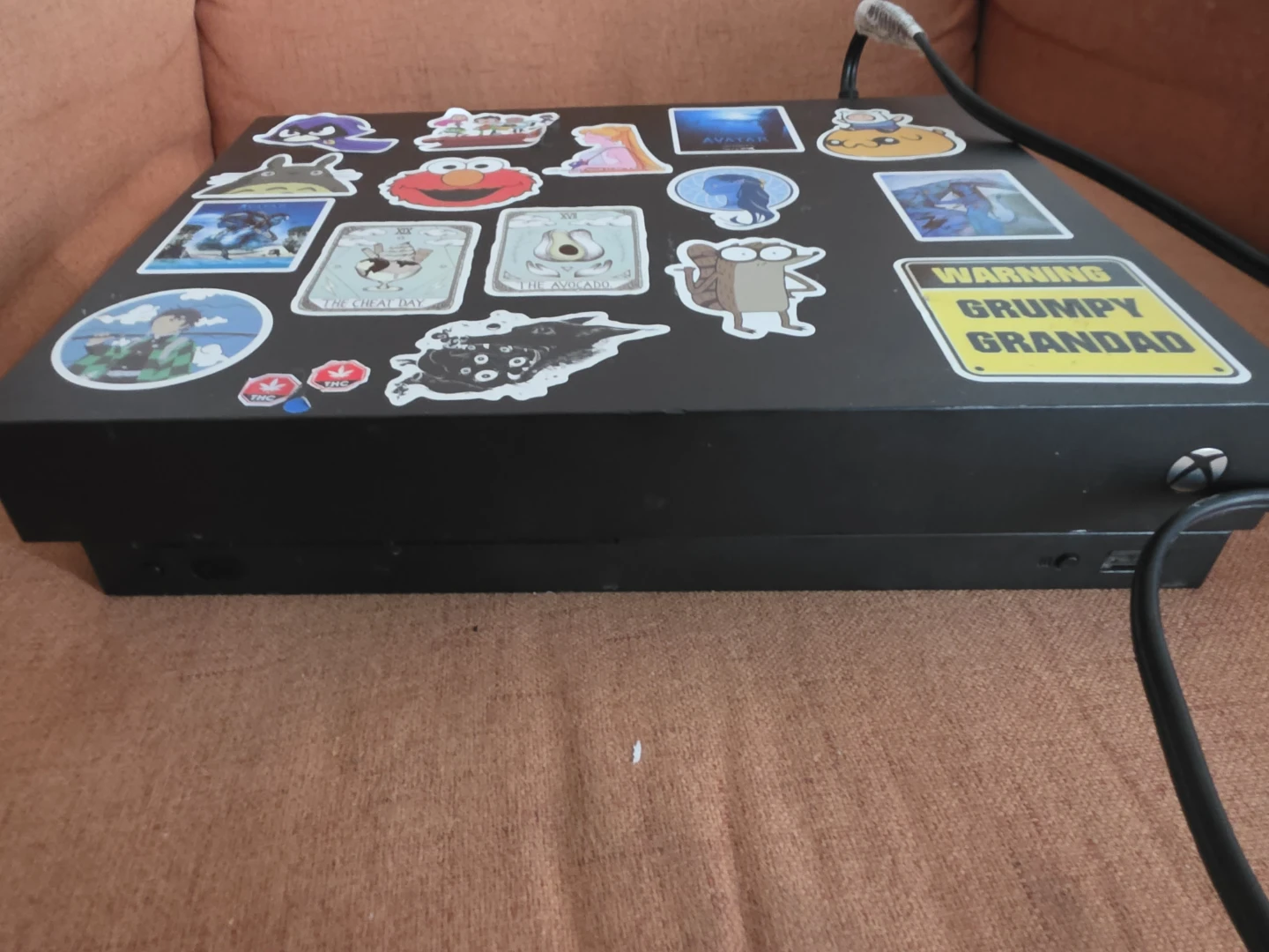 Xbox One Console with Stickers