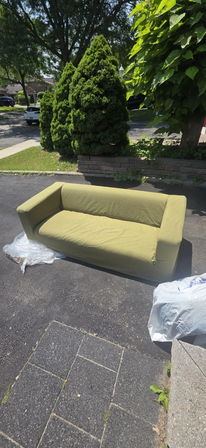 Free Green Loveseat Sofa