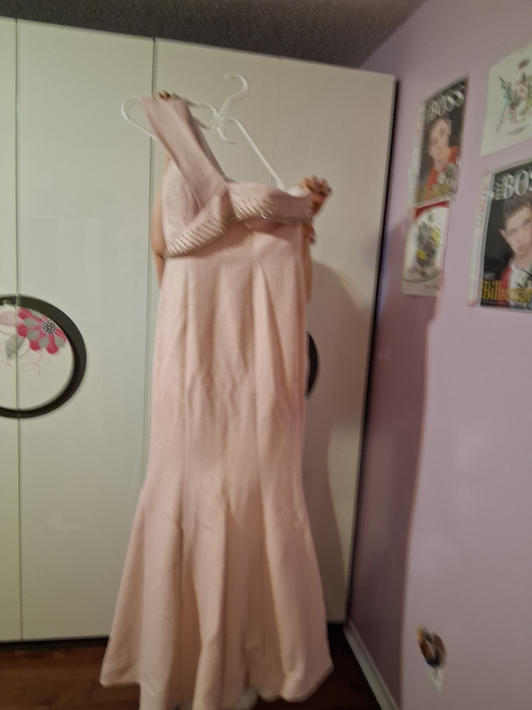 Pink Sparkly Mermaid Formal Gown - photo 2