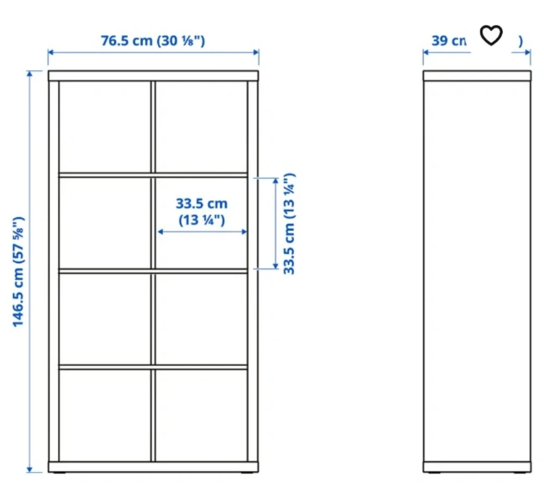 IKEA KALLAX Shelf Unit - photo 3