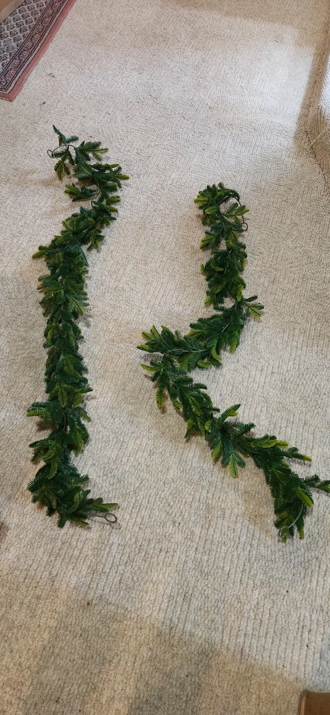 New Artificial Evergreen Garland