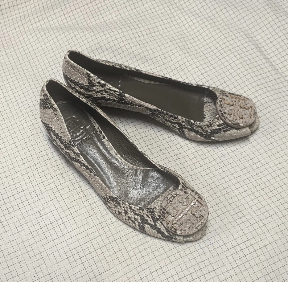 Tory Burch wedge ballerinas womens 6M - photo 2