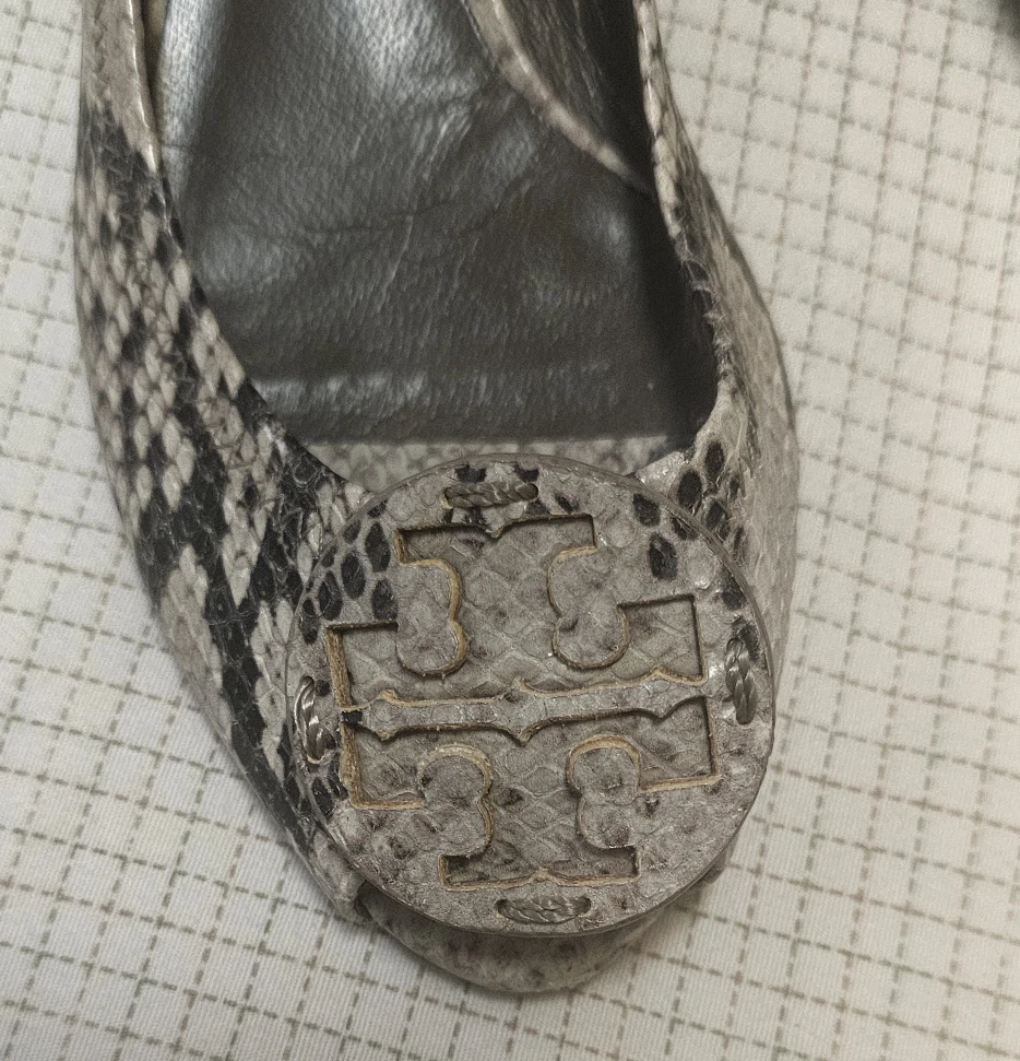 Tory Burch wedge ballerinas womens 6M - photo 4