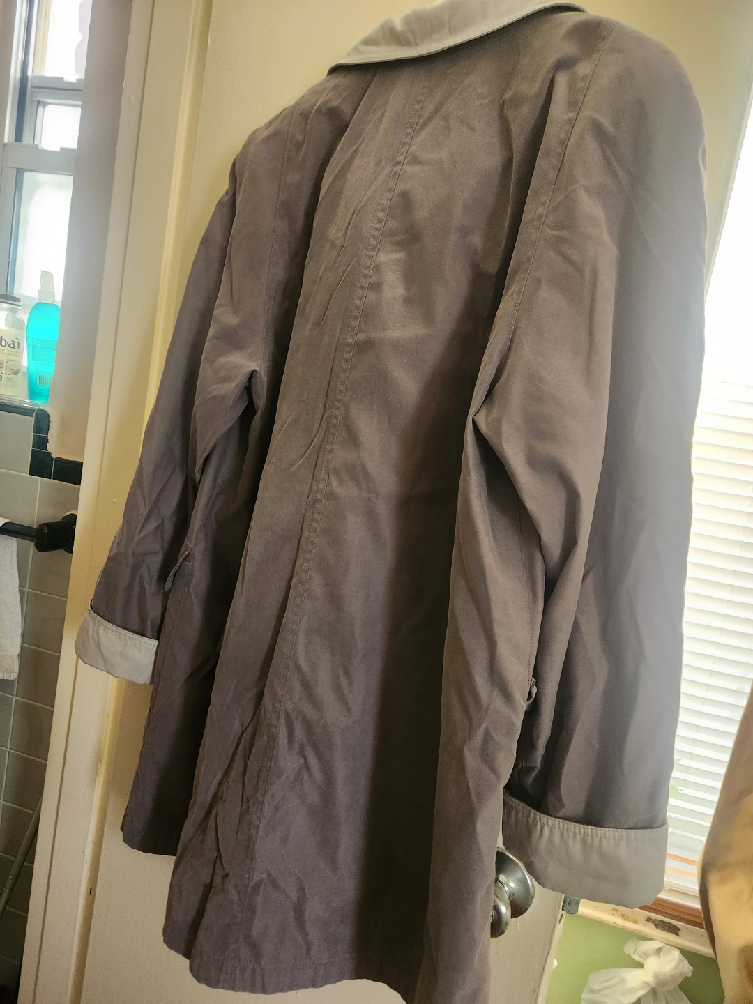 Gallery Women's Trench Coat Size L - photo 3