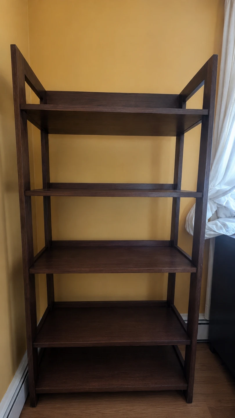Wooden Bookcase Shelf - photo 2
