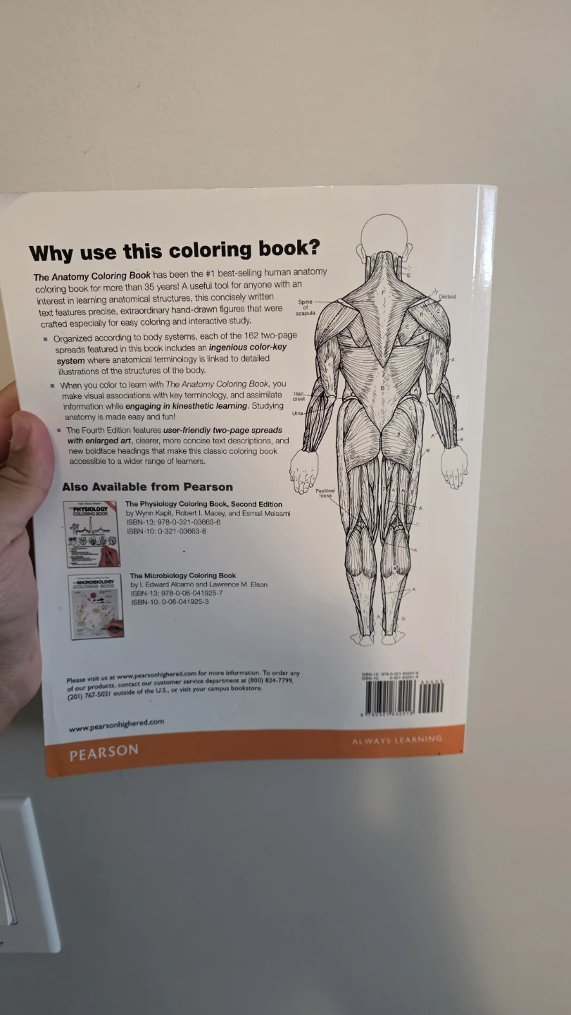 The Anatomy Coloring Book by Wynn Kapit & Lawrence M. Elson - photo 2