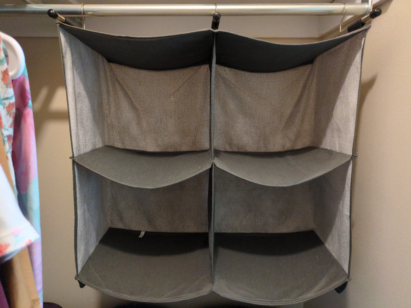 8-Pocket Hanging Closet Organizer