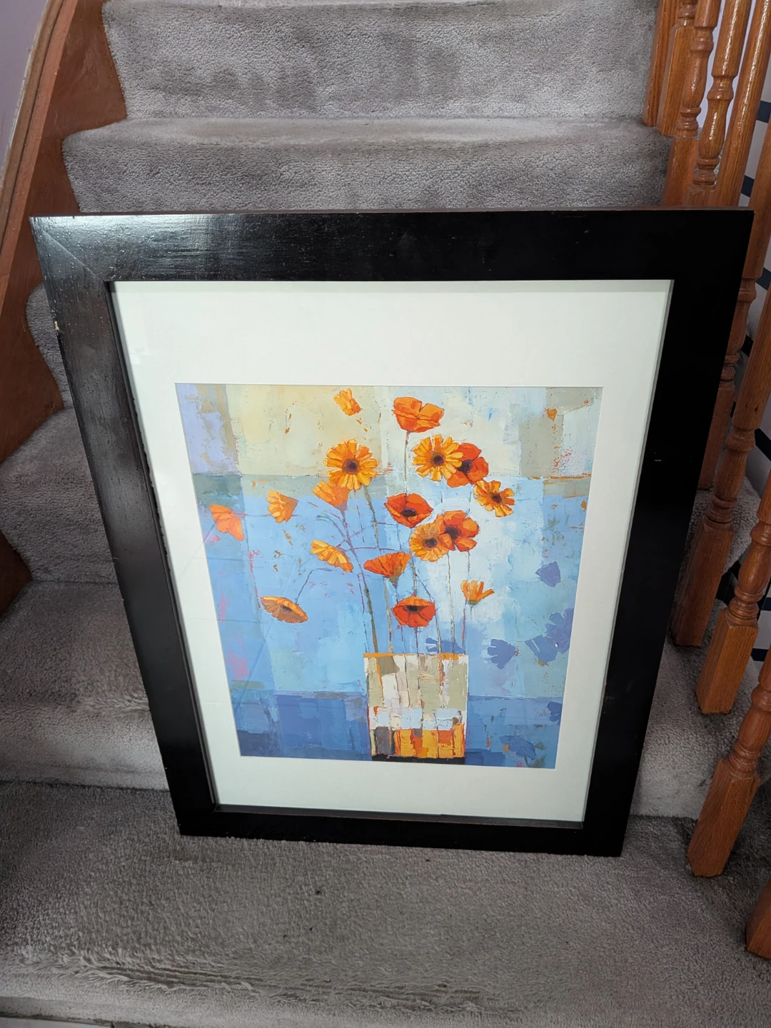 Framed Floral Art Print