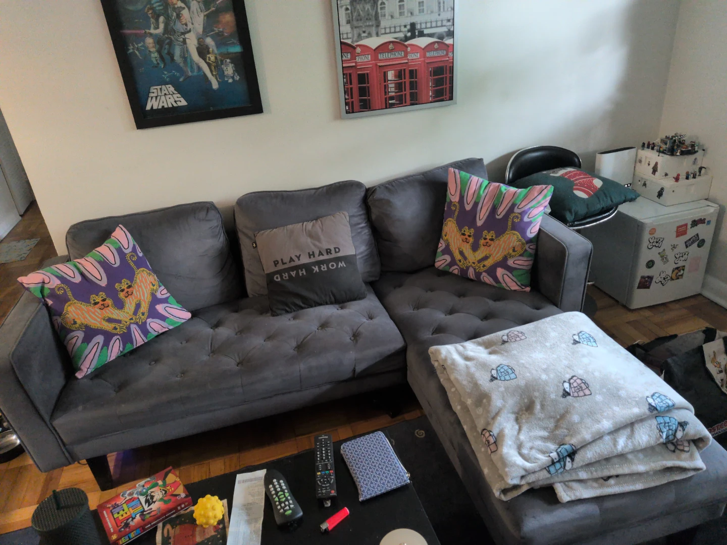 Grey Sectional Sofa