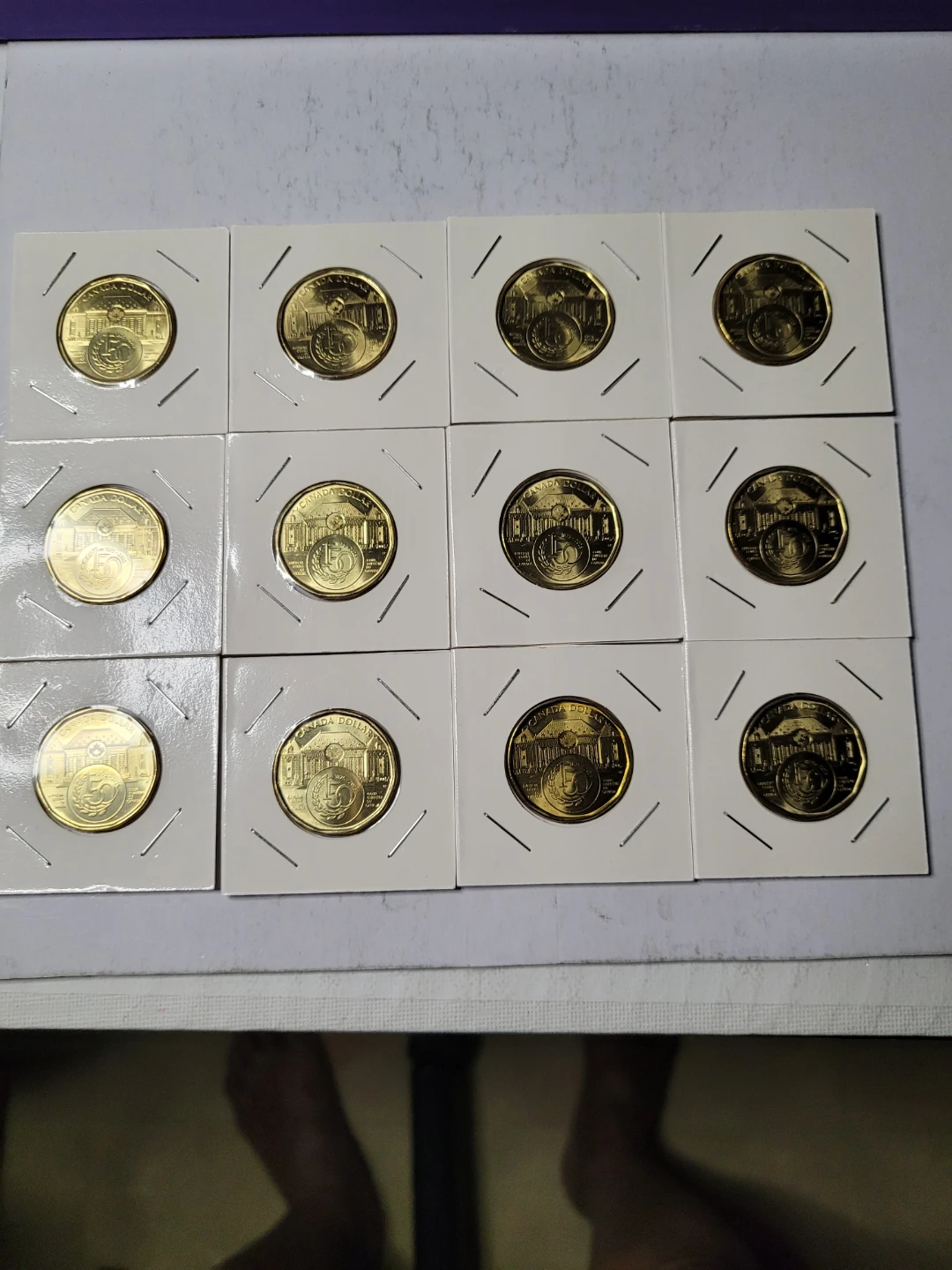 Canada Dollar Coins (50th Anniversary)