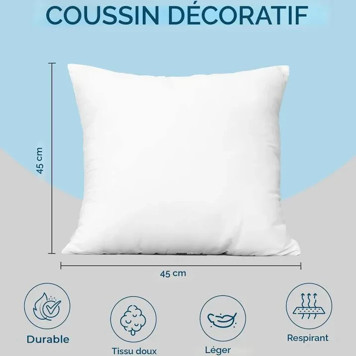 Utopia Bedding White Decorative Pillow Covers - 4Pack - photo 2