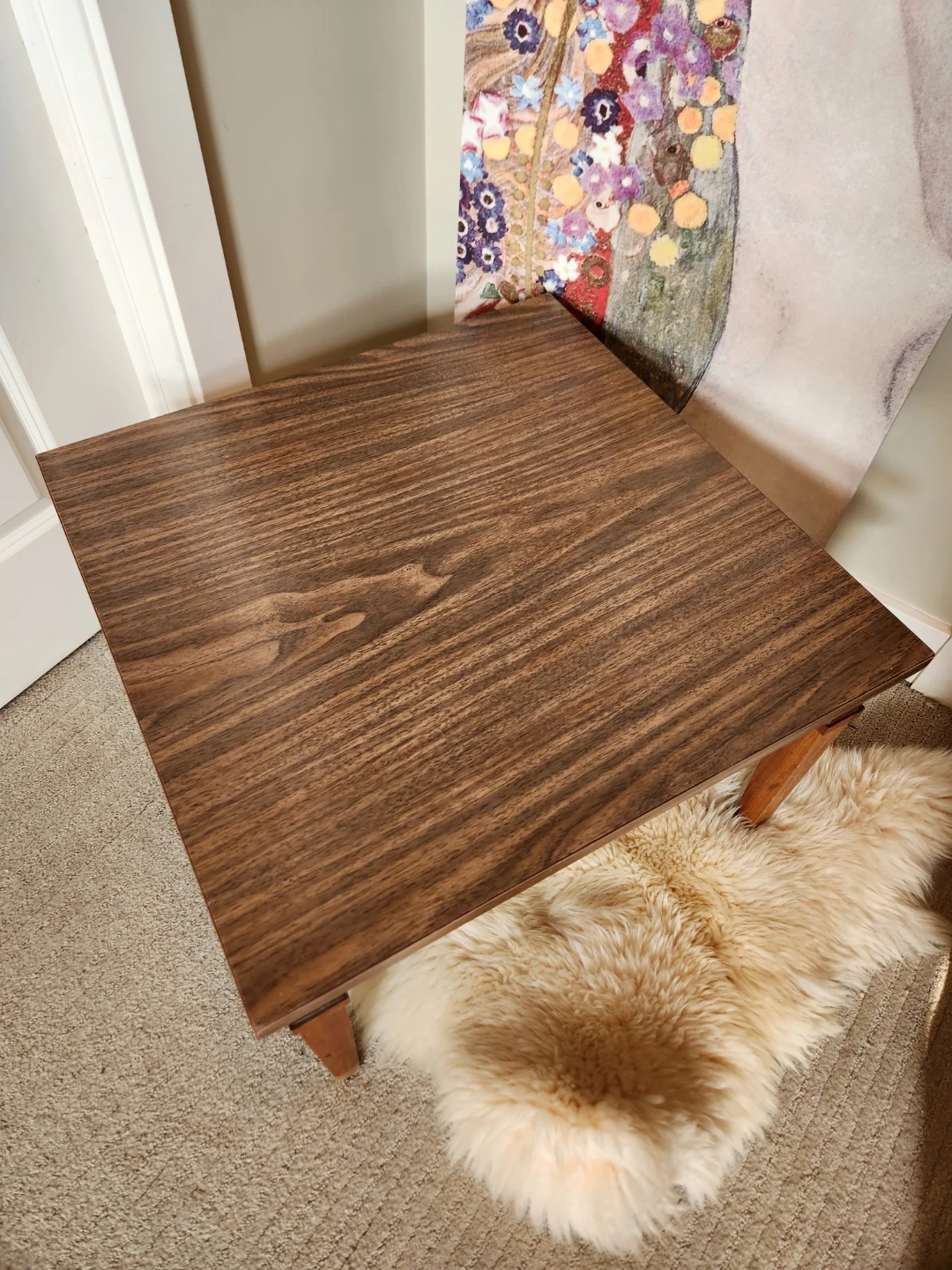 Jazzy 1970s square Side Table - photo 3