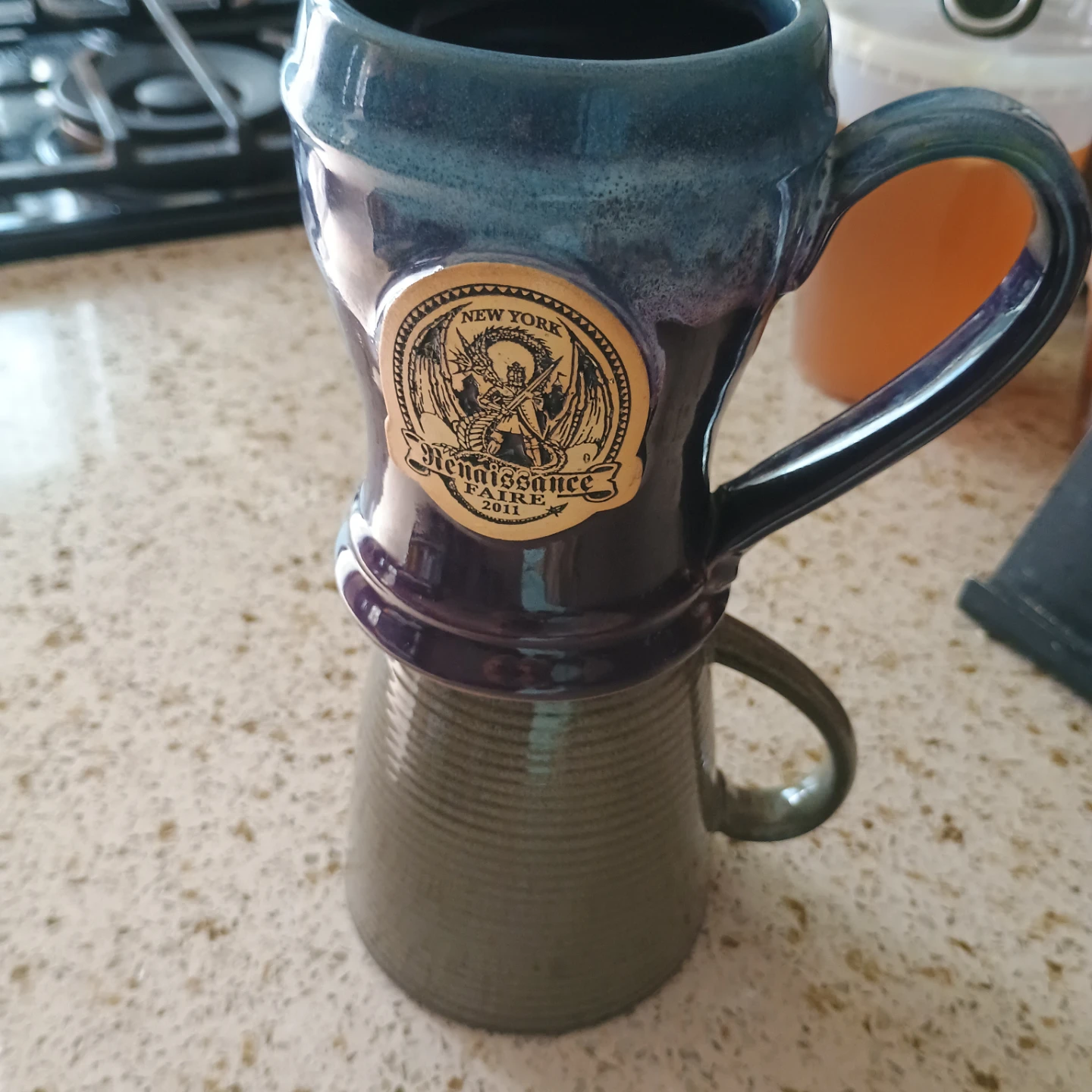 Grey Fox Pottery Handmade Mug & Sango Mug - photo 5