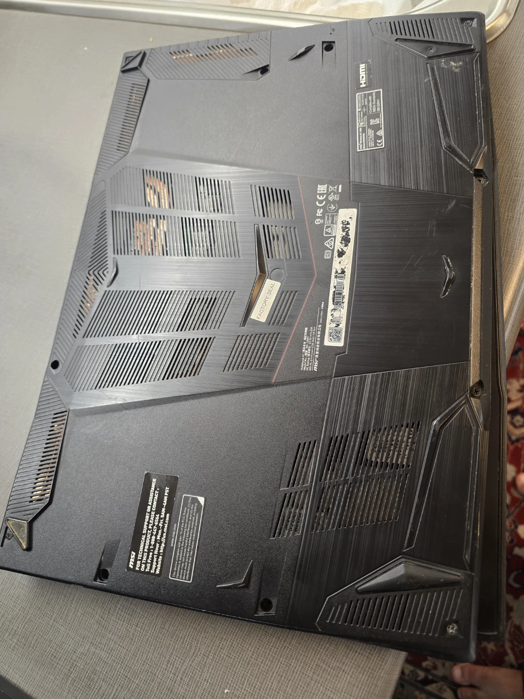 MSi GAMING-READ-i7 9750h-RTX2060-8GB-500GB Nvme - photo 3