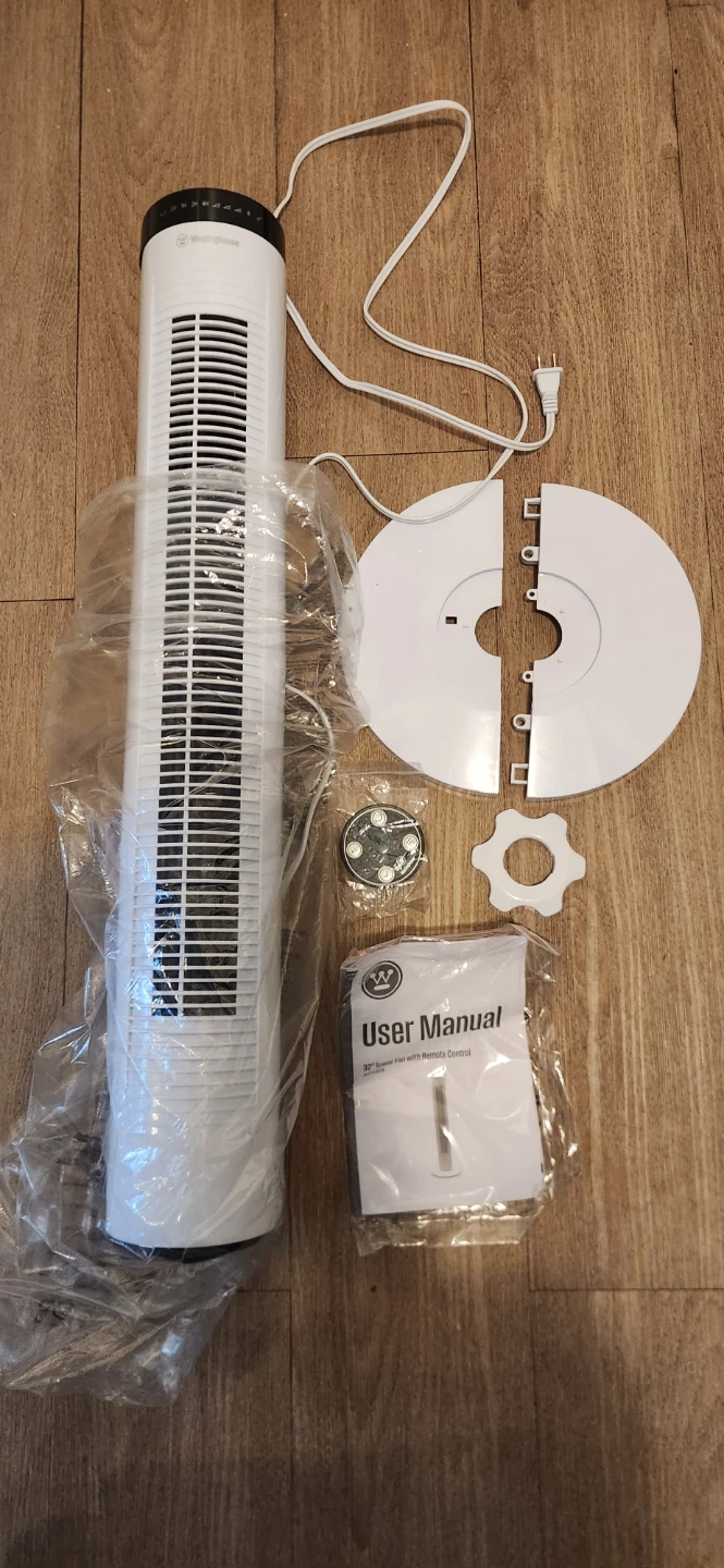 Brand new Westinghouse 32 inch tower fan with remote control - photo 2