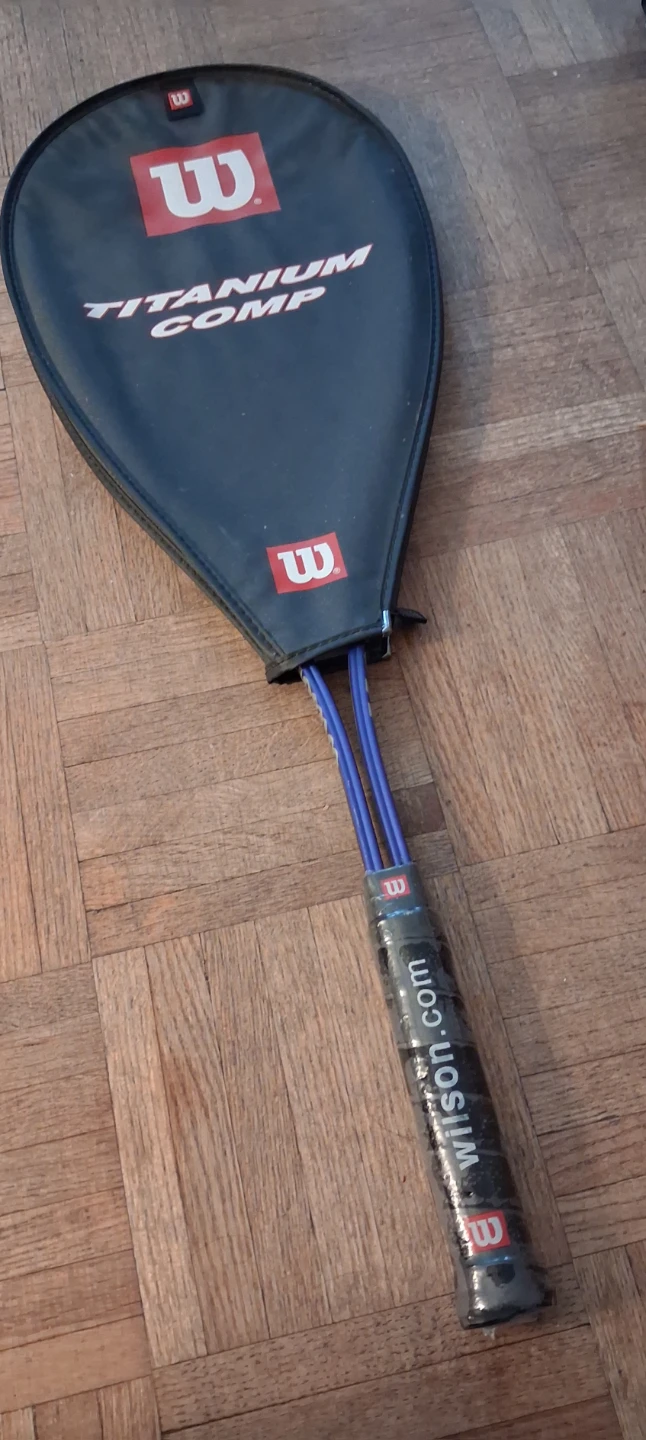 Wilson Titanium Comp Squash Racquet - photo 2