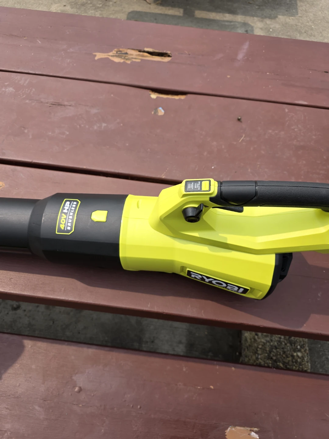Ryobi 40V Cordless Leaf Blower Whisper series - photo 2