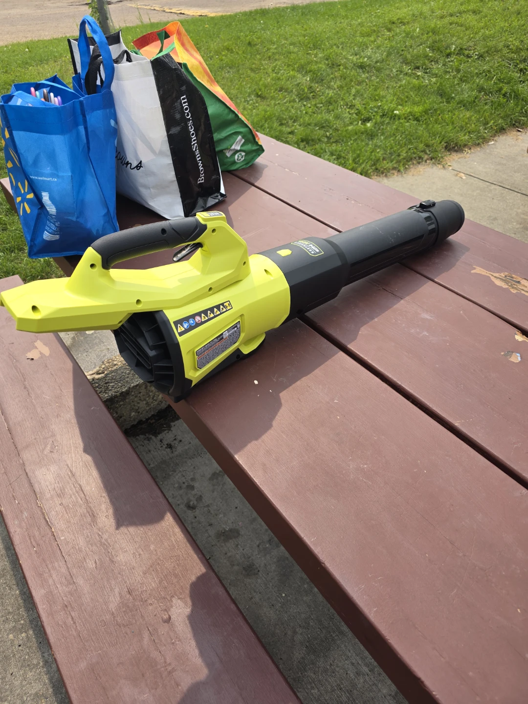 Ryobi 40V Cordless Leaf Blower Whisper series - photo 3