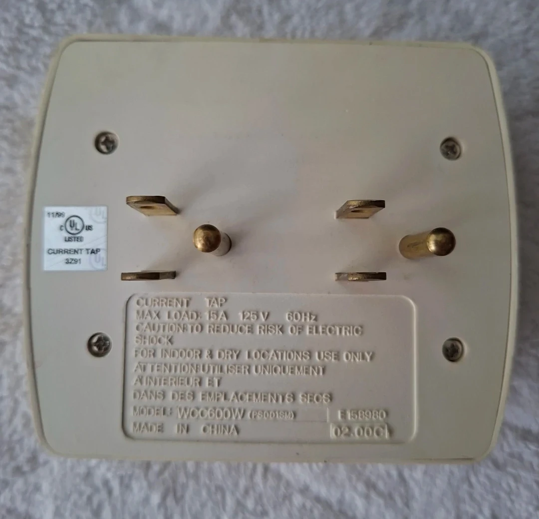 NOMA 6-Outlet Power Tap WCC600W - photo 2