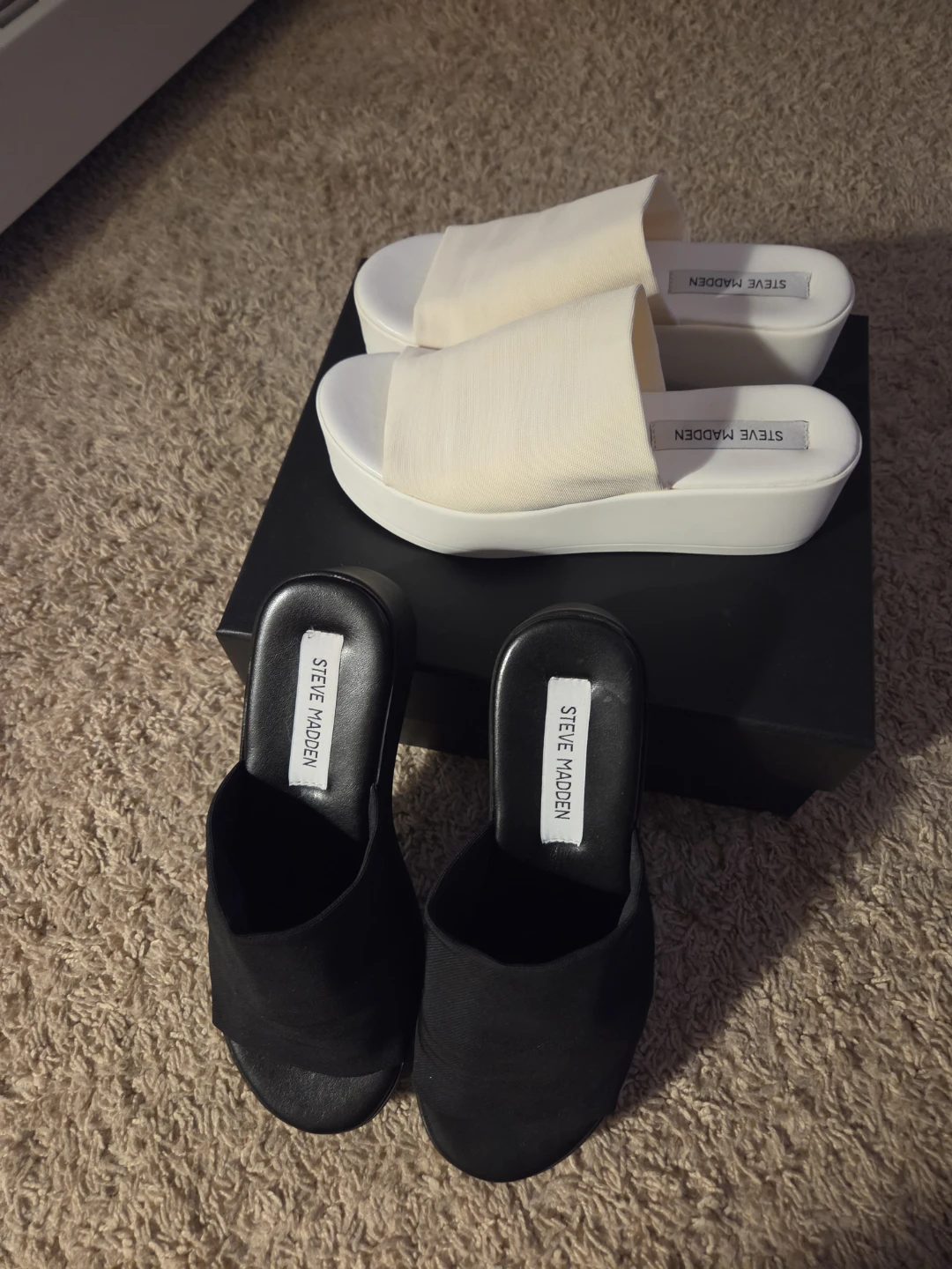 Steve Madden Platform Slide Sandals