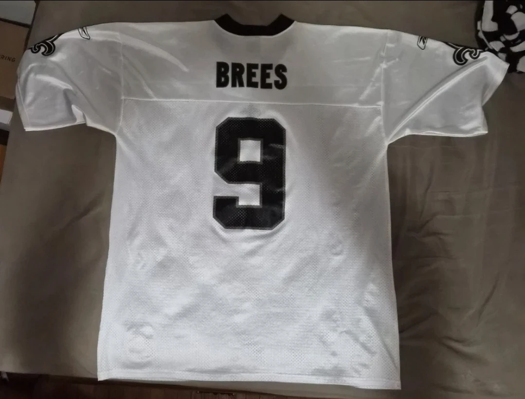 New Orleans Staints NFL Drew Brees reebok football jersey