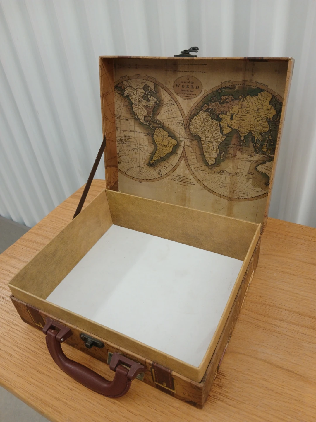 Decorative Vintage Suitcase Box 9"×9" - photo 2