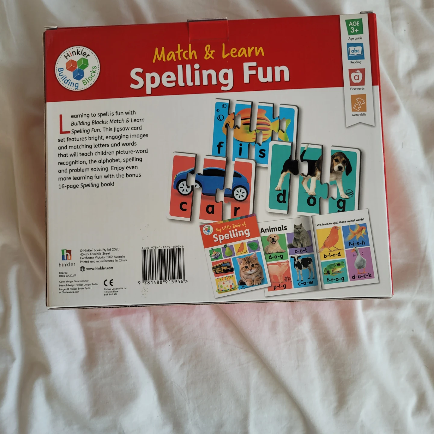 Hinkler Match & Learn Spelling Fun Game - photo 2