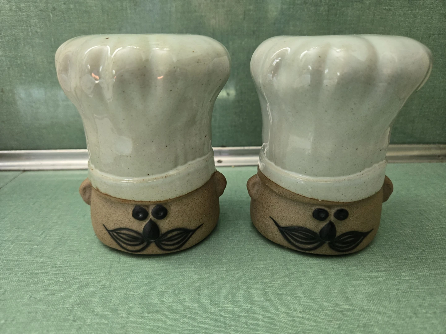 Vintage Takahashi "Le Chef' Salt & Pepper Shakers