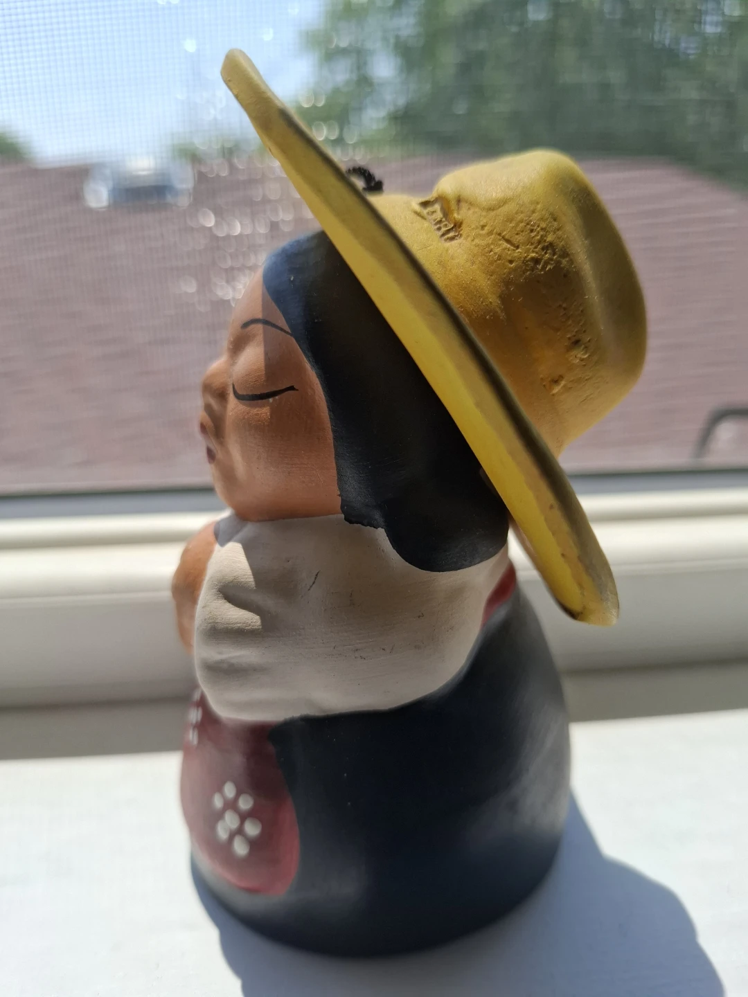 Couple Figurines with Yellow Hats from Arequipa Perú. - photo 2