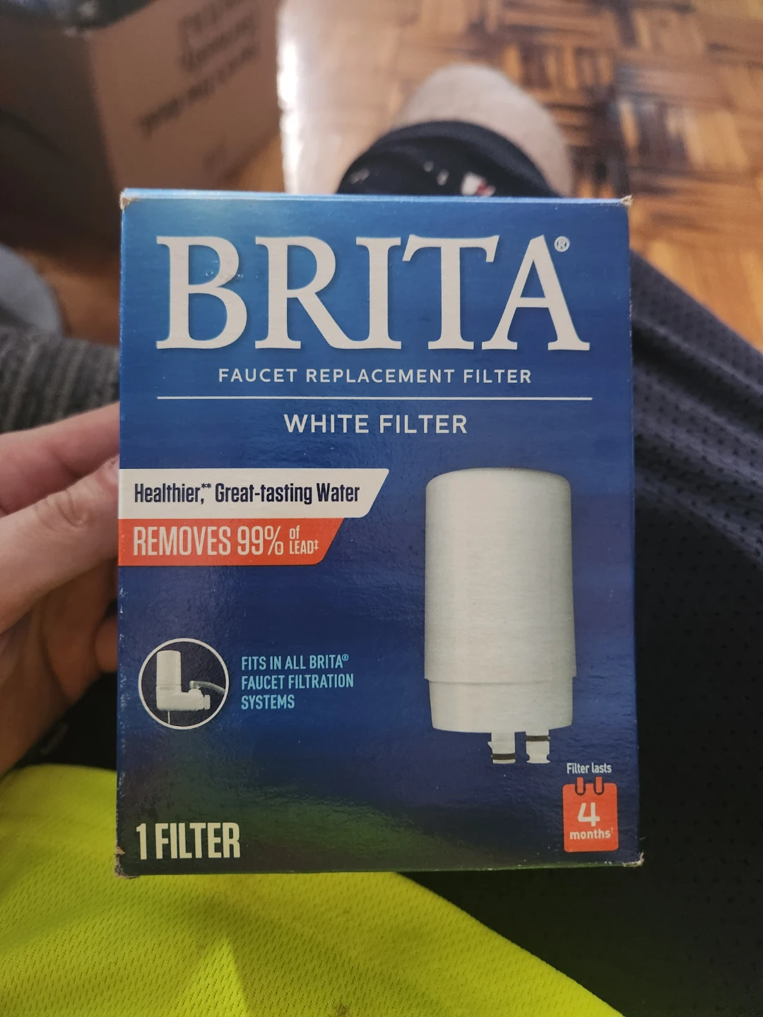 BRITA Faucet Replacement Filter White, Model FR-200