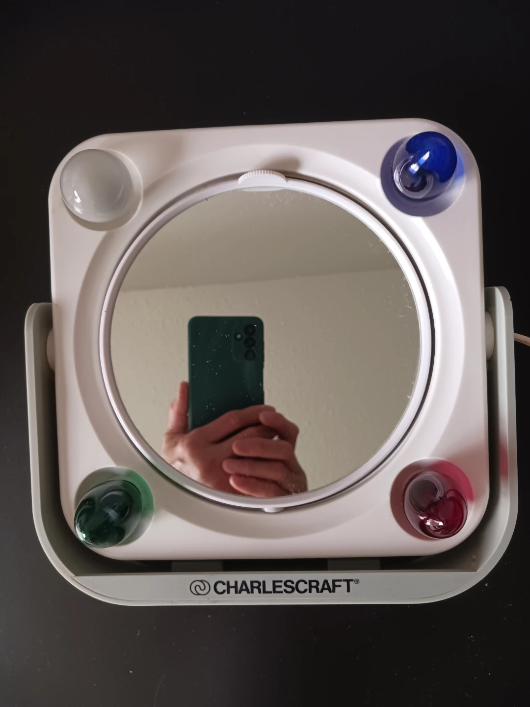 Lighted Double-sided Makeup Mirror - photo 2