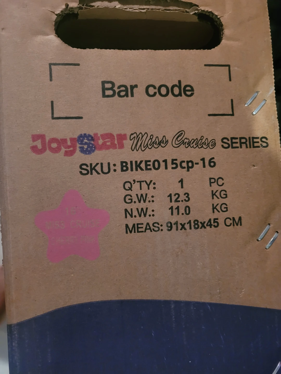 Joystar Miss Cruise Series 16" Kids Bike - photo 3