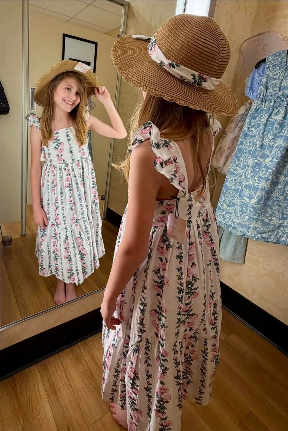 Brand new White Floral Sundress