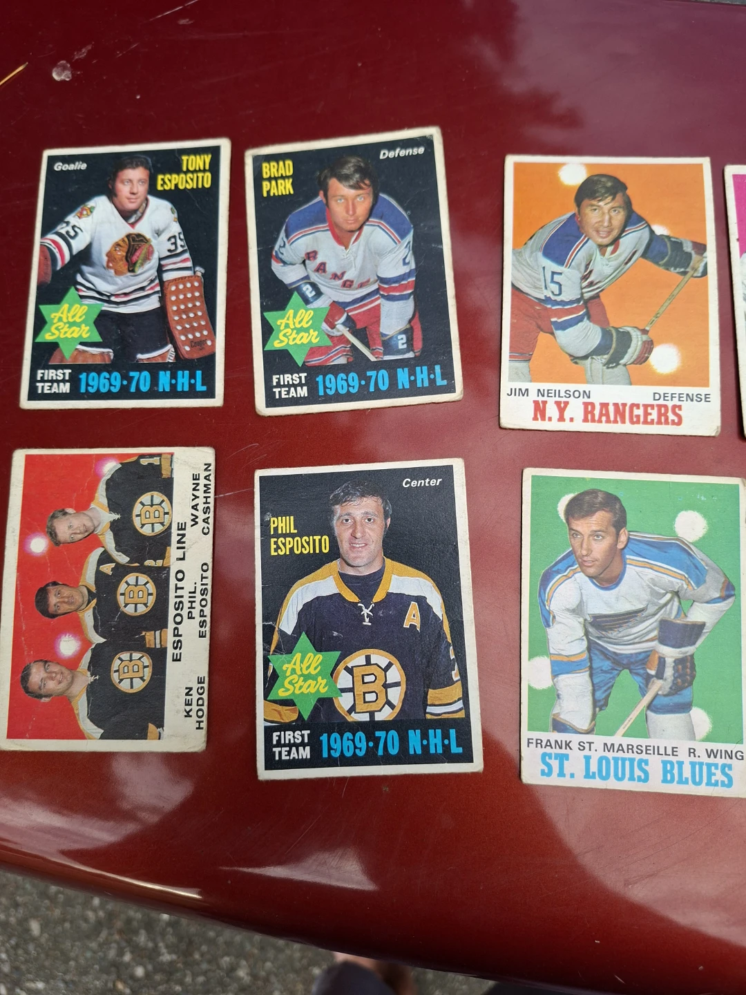 Vintage Hockey Cards from 1960's and 1970's - Various NHLers - photo 2