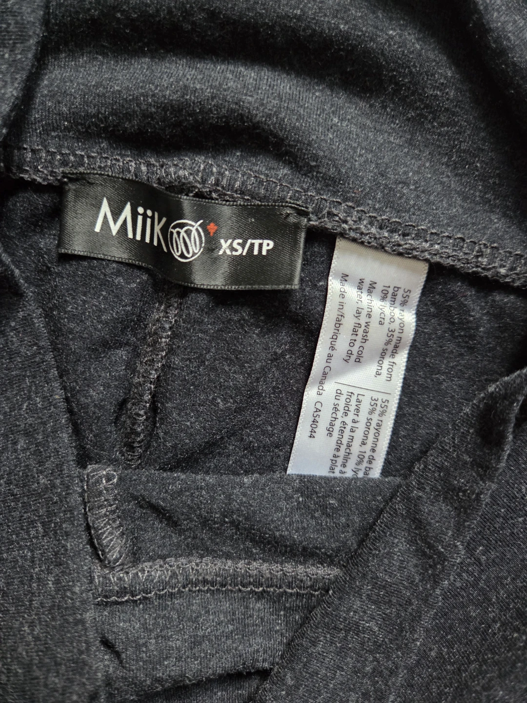 Miik Charcoal Grey Leggings (Bamboo) - photo 3