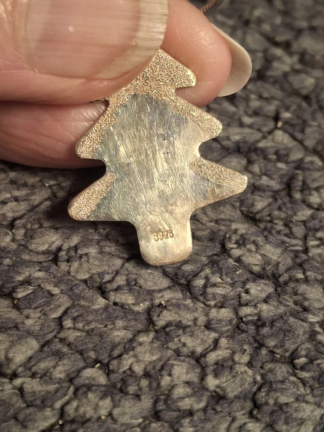 Sterling 8Silver Christmas Tree Necklace - photo 4