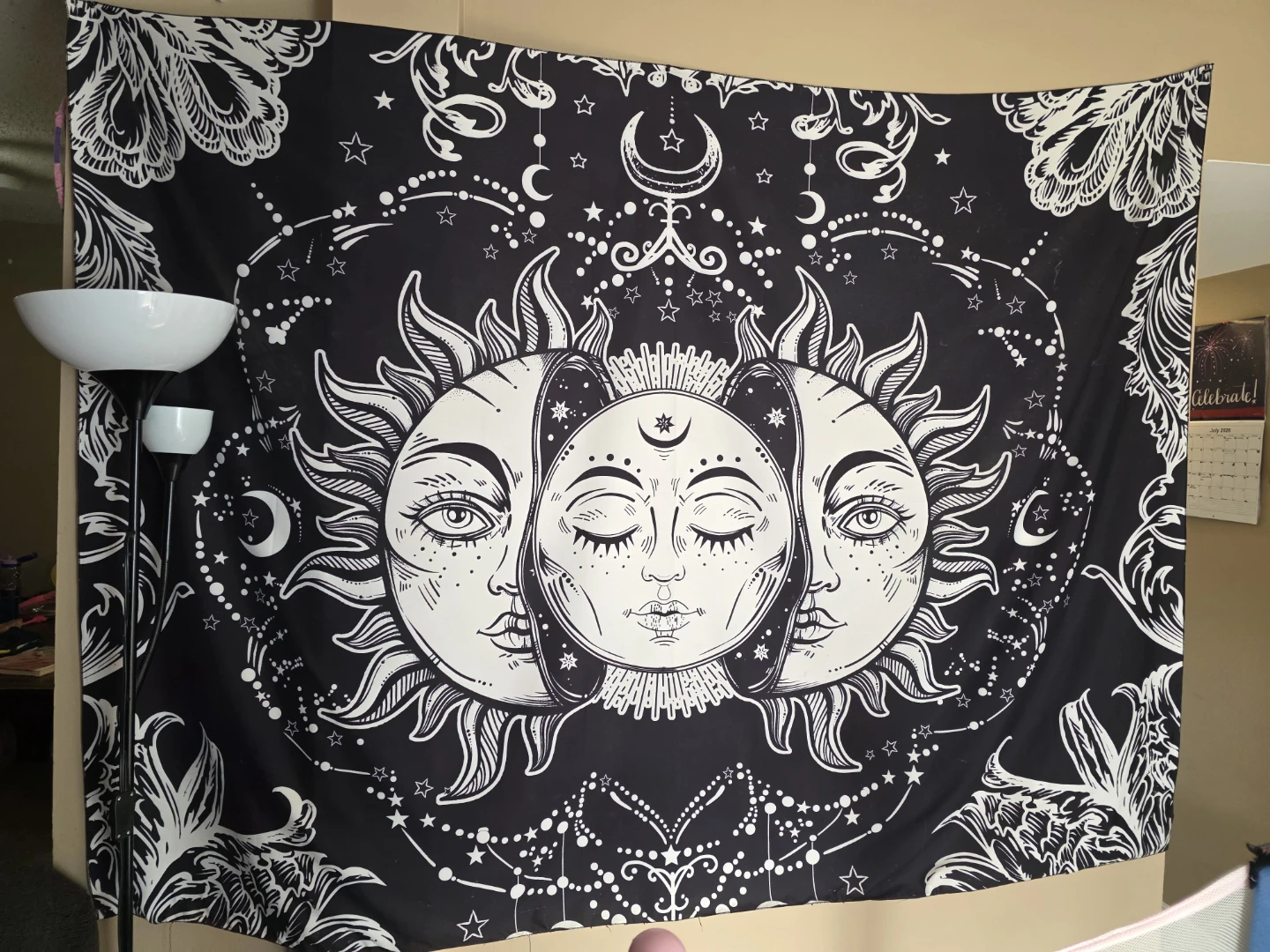 Tapestry/ fabic poster