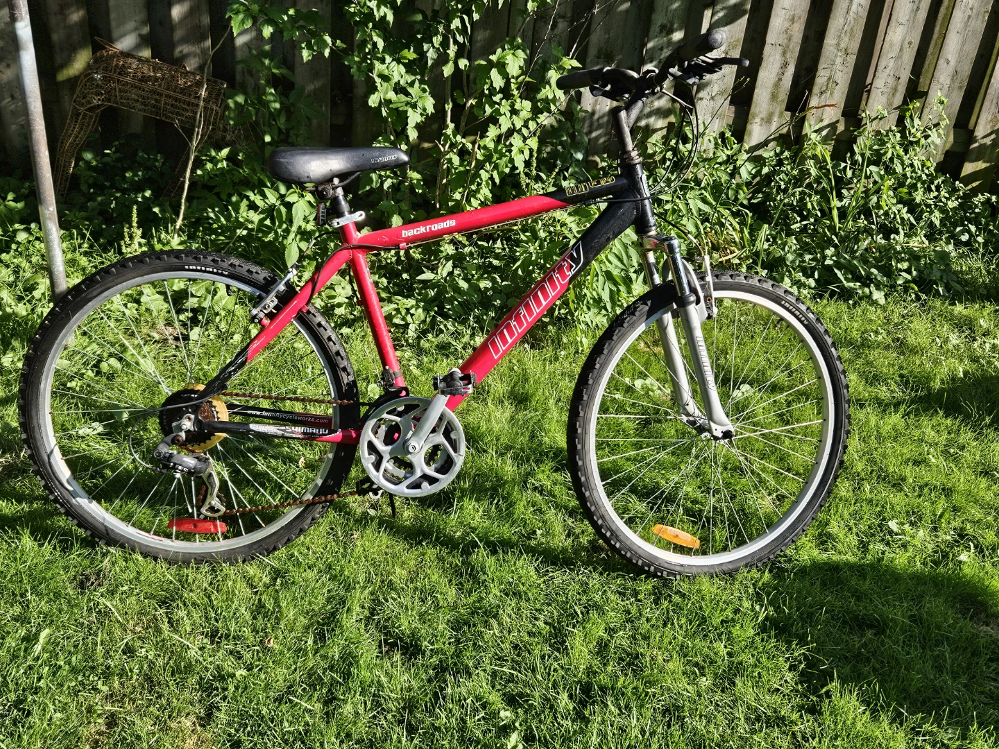 Mountain Bike - Black and Red