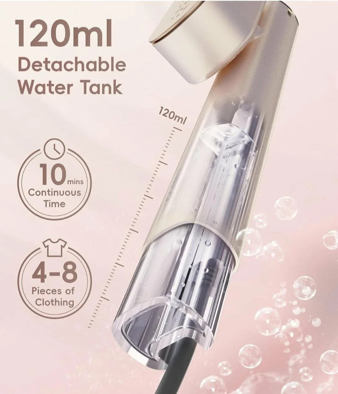 Iloke Travel Handheld Garment Steamer - photo 3