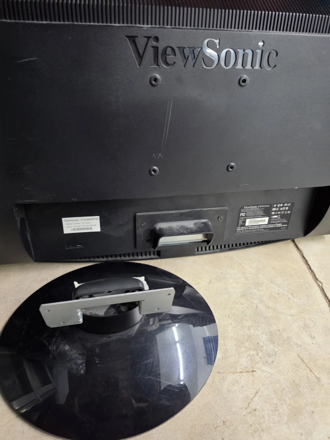 ViewSonic VX2413WM Monitor - photo 4